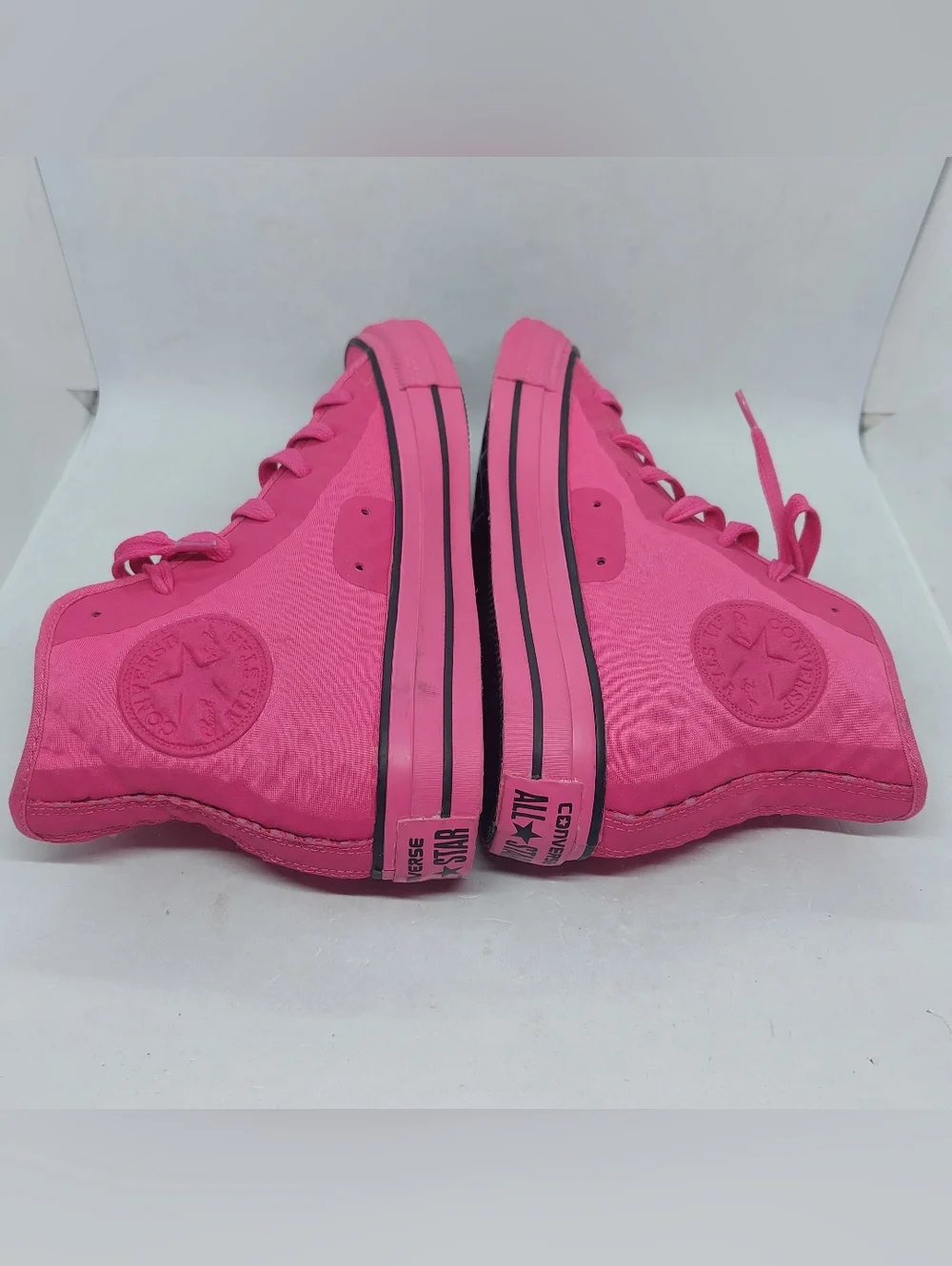 Converse OPI V-I-Pink Passes Chuck Taylor All Star High Top Sneakers Kid Size 5